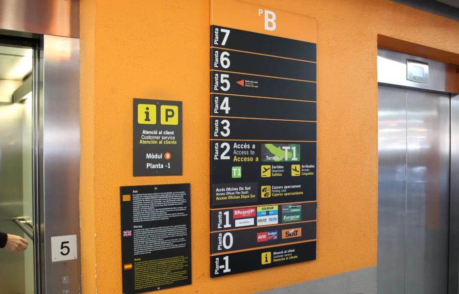 Parking Terminal 1 Barcelona Airport