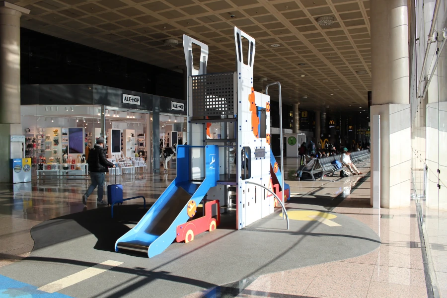 Services niños T2 Aeropuerto de Barcelona