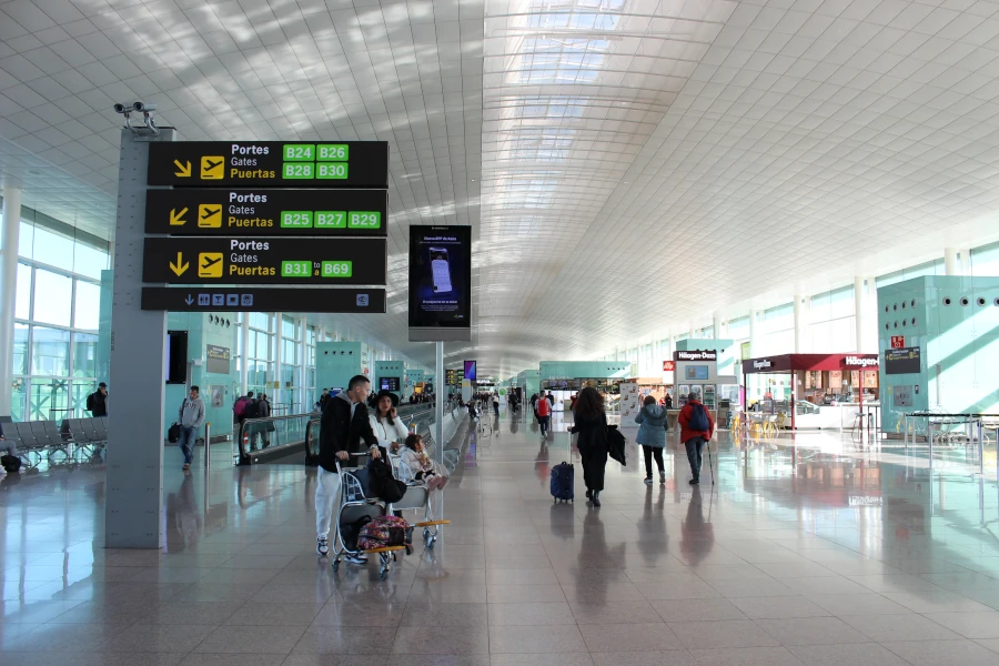 Terminal 1 Gates Barcelona Airport