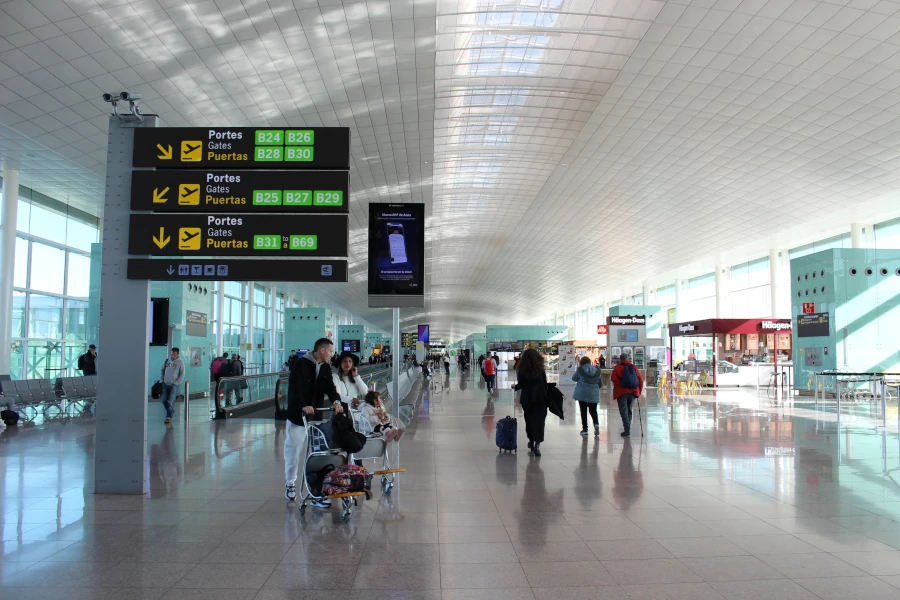 Terminal 1 Puertas Aeropuerto de Barcelona